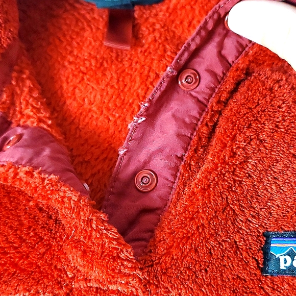Patagonia retool snap-t fleece pullover red sweatshirt outerwear HTF XS - Picture 5 of 9